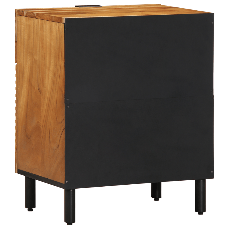 Casa si Gradina - Mobilier - Comode si corpuri - Noptiere - Noptiera, 50x33x60 cm, lemn masiv de acacia - Infinity.ro
