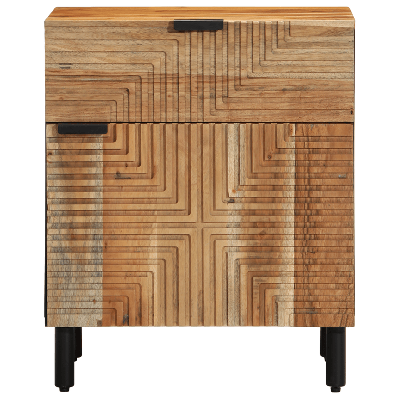 Casa si Gradina - Mobilier - Comode si corpuri - Noptiere - Noptiera, 50x33x60 cm, lemn masiv de acacia - Infinity.ro