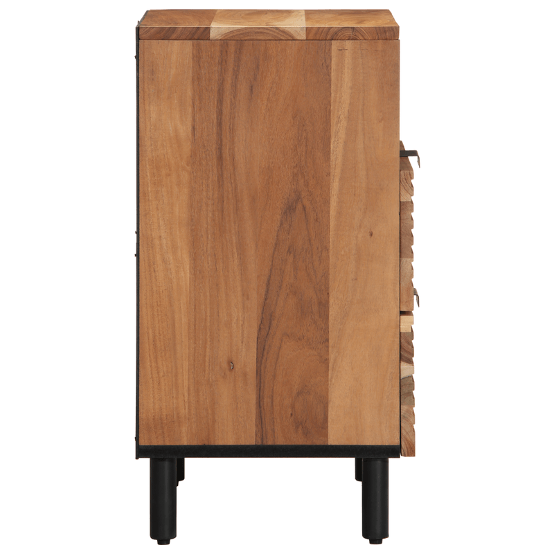 Casa si Gradina - Mobilier - Comode si corpuri - Noptiere - Noptiera, 50x33x62 cm, lemn masiv de acacia - Infinity.ro