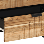 Casa si Gradina - Mobilier - Comode si corpuri - Noptiere - Noptiera, 50x33x62 cm, lemn masiv de acacia - Infinity.ro