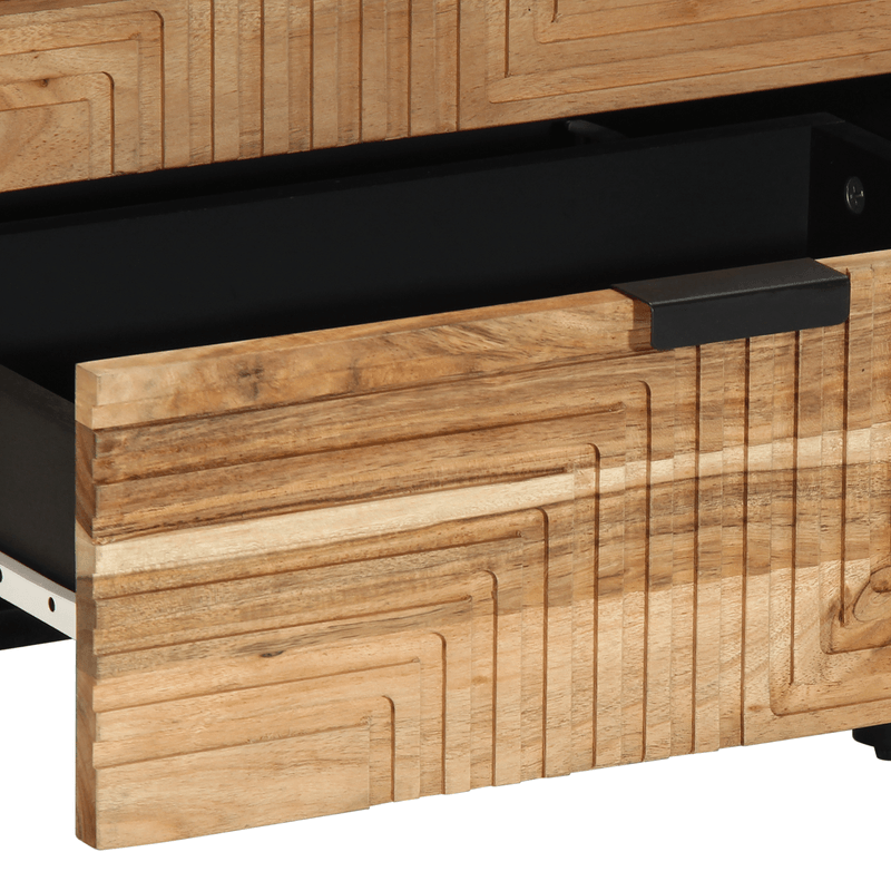 Casa si Gradina - Mobilier - Comode si corpuri - Noptiere - Noptiera, 50x33x62 cm, lemn masiv de acacia - Infinity.ro