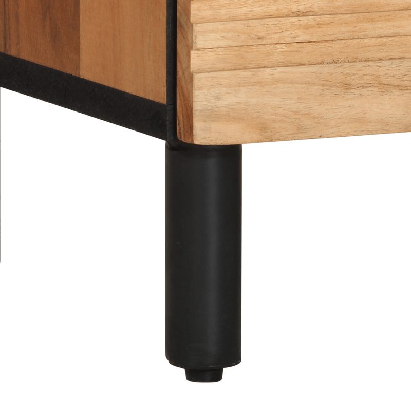 Casa si Gradina - Mobilier - Comode si corpuri - Noptiere - Noptiera, 50x33x62 cm, lemn masiv de acacia - Infinity.ro