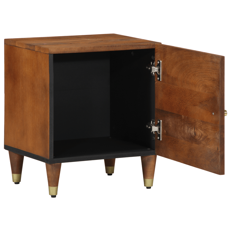 Casa si Gradina - Mobilier - Comode si corpuri - Noptiere - Noptiera 2 buc 40x33x46 cm Lemn solid Mango - Infinity.ro