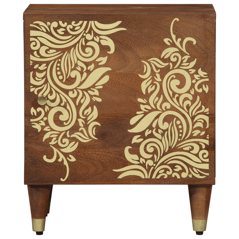 Casa si Gradina - Mobilier - Comode si corpuri - Noptiere - Noptiera 2 buc 40x33x46 cm Lemn solid Mango - Infinity.ro