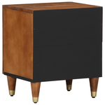 Casa si Gradina - Mobilier - Comode si corpuri - Noptiere - Noptiera 2 buc 40x33x46 cm Lemn solid Mango - Infinity.ro