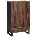 Casa si Gradina - Mobilier - Dulapuri si sifoniere - Dulapuri - Highboard 60x33.5x100 cm din lemn masiv de nuc - Infinity.ro