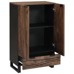 Casa si Gradina - Mobilier - Dulapuri si sifoniere - Dulapuri - Highboard 60x33.5x100 cm din lemn masiv de nuc - Infinity.ro
