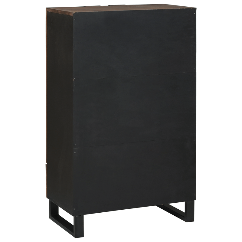 Casa si Gradina - Mobilier - Dulapuri si sifoniere - Dulapuri - Highboard 60x33.5x100 cm din lemn masiv de nuc - Infinity.ro