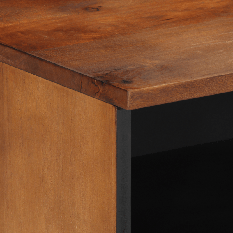 Casa si Gradina - Mobilier - Comode si corpuri - Noptiere - Noptiera 2 pcs 40x33x46 cm Lemn Solid Mango - Infinity.ro