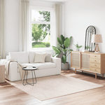 Casa si Gradina - Textile si covoare - Covoare - Covoare casa - Covor pufos  cu spate din latex crem 200x200 cm - Infinity.ro