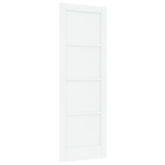 Casa si Gradina - Constructii - Usi interior, exterior si garaj - Usi garaj - Usa interioara "ORKDAL" Alba 73.5x211x4 cm din lemn de pin - Infinity.ro