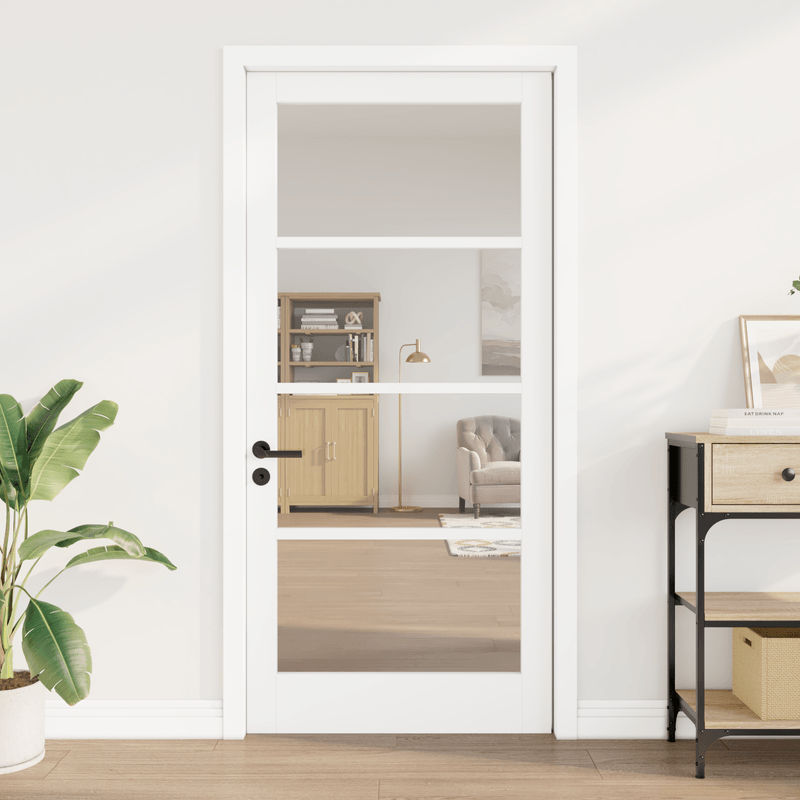 Casa si Gradina - Constructii - Usi interior, exterior si garaj - Usi interior - usi de interior cu sticla "ORKDAL" Alb 93x202x4 cm - Infinity.ro