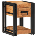 Casa si Gradina - Mobilier - Comode si corpuri - Noptiere - Noptiere, 2 buc., 30x30x40 cm, lemn masiv de acacia - Infinity.ro