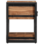 Casa si Gradina - Mobilier - Comode si corpuri - Noptiere - Noptiere, 2 buc., 30x30x40 cm, lemn masiv de acacia - Infinity.ro