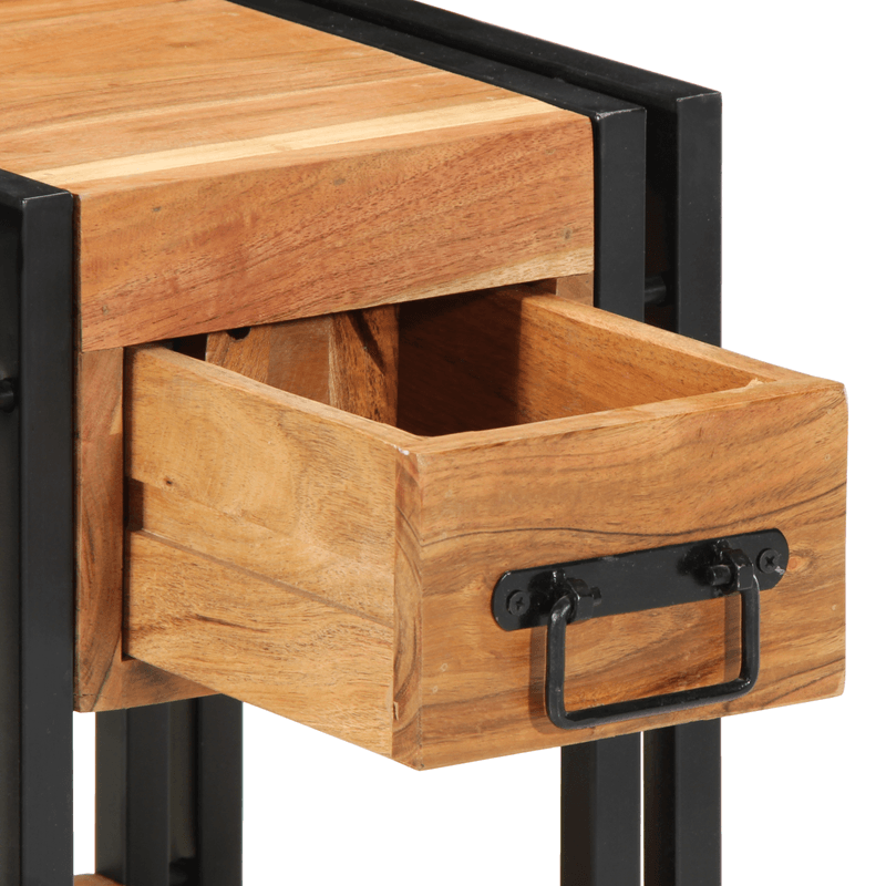 Casa si Gradina - Mobilier - Comode si corpuri - Noptiere - Noptiere, 2 buc., 30x30x40 cm, lemn masiv de acacia - Infinity.ro