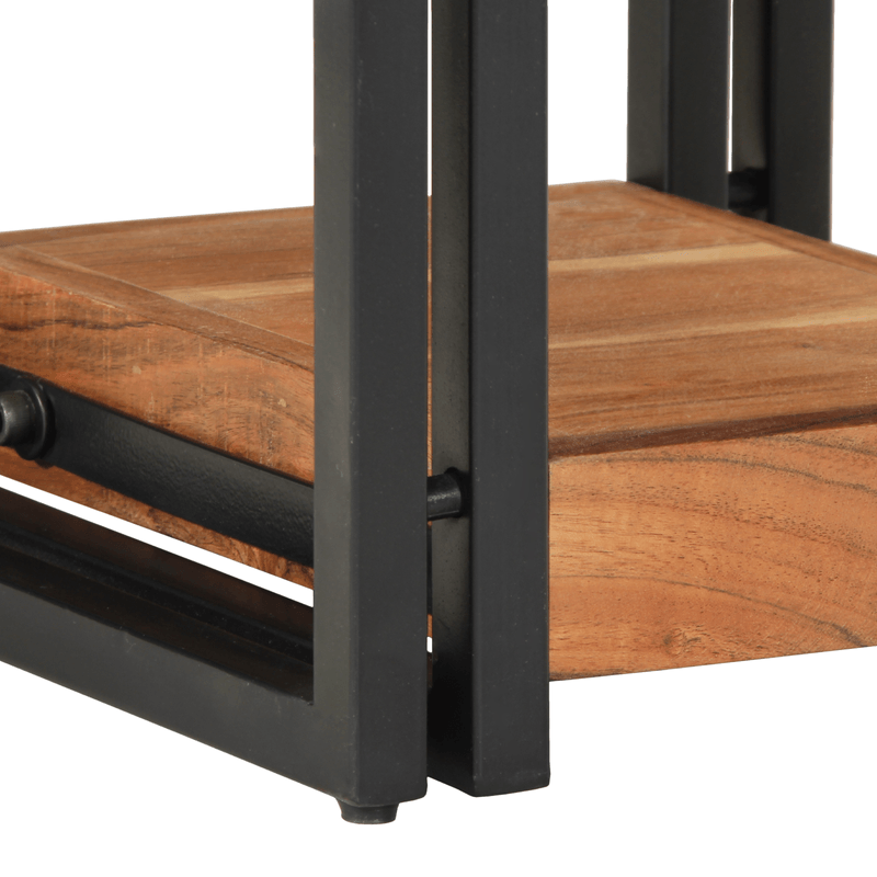 Casa si Gradina - Mobilier - Comode si corpuri - Noptiere - Noptiere, 2 buc., 30x30x40 cm, lemn masiv de acacia - Infinity.ro