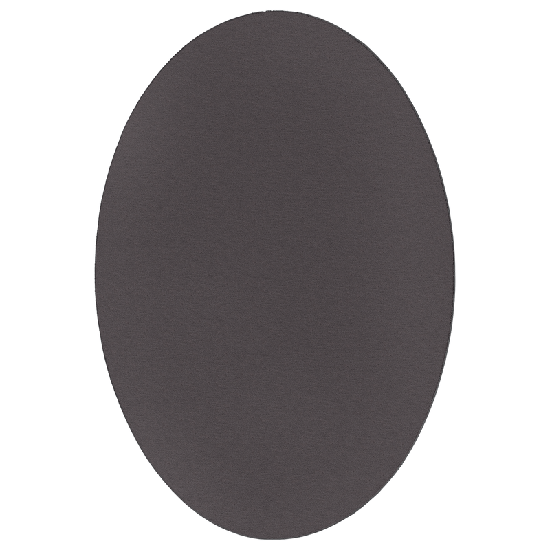 Casa si Gradina - Textile si covoare - Covoare - Covoare casa - Covor "HUARTE", antracit, 140x200 cm, oval - Infinity.ro