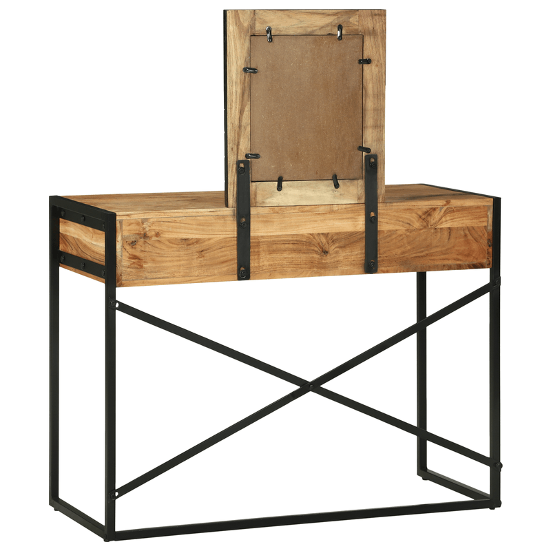 Casa si Gradina - Mobilier - Comode si corpuri - Masute de toaleta - Masa de toaleta cu oglinda 100x40x120 cm Lemn masiv de acacia - Infinity.ro