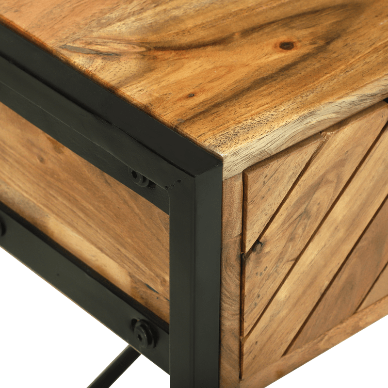 Casa si Gradina - Mobilier - Comode si corpuri - Masute de toaleta - Masa de toaleta cu oglinda 100x40x120 cm Lemn masiv de acacia - Infinity.ro
