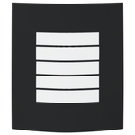 Casa si Gradina - Corpuri si surse de iluminat - Veioze si lampi - Lampi de veghe - Lampa de perete 2 bucati Negru Otel inoxidabil IP44 - Infinity.ro