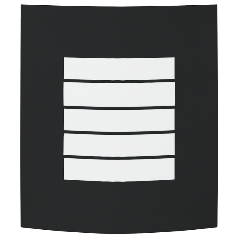 Casa si Gradina - Corpuri si surse de iluminat - Veioze si lampi - Lampi de veghe - Lampa de perete 2 bucati Negru Otel inoxidabil IP44 - Infinity.ro