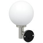 Casa si Gradina - Corpuri si surse de iluminat - Veioze si lampi - Lampi de veghe - Lampa de perete exterioara din otel inoxidabil argintiu IP44 - Infinity.ro