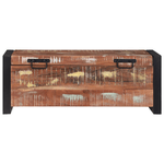 Casa si Gradina - Mobilier - Organizare si depozitare - Cutii depozitare - Lazi de depozitare, 80x30x30 cm, lemn masiv prelucrat & metal - Infinity.ro