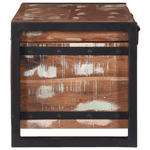 Casa si Gradina - Mobilier - Organizare si depozitare - Cutii depozitare - Lazi de depozitare, 80x30x30 cm, lemn masiv prelucrat & metal - Infinity.ro