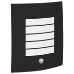 Casa si Gradina - Corpuri si surse de iluminat - Veioze si lampi - Lampi de veghe - Aplica de perete cu senzor 2 buc negru otel inoxidabil IP44 - Infinity.ro