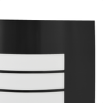 Casa si Gradina - Corpuri si surse de iluminat - Veioze si lampi - Lampi de veghe - Aplica de perete cu senzor 2 buc negru otel inoxidabil IP44 - Infinity.ro