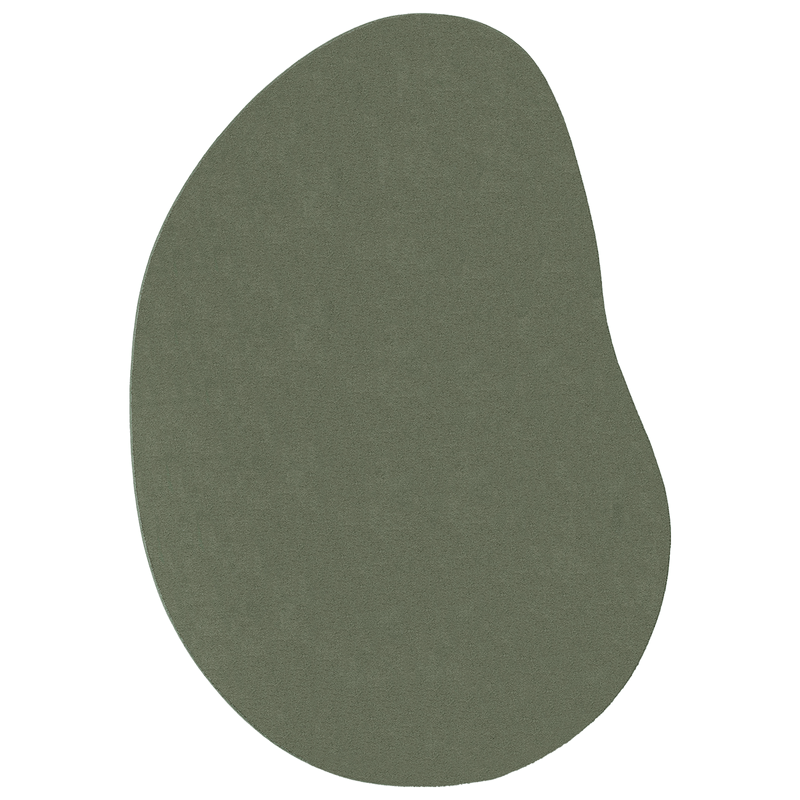 Casa si Gradina - Textile si covoare - Covoare - Covoare casa - Covor de zona  Verde padure 100x200 cm Poliester Antiderapant - Infinity.ro