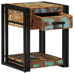 Casa si Gradina - Mobilier - Comode si corpuri - Noptiere - Noptiere, 2 buc., 40x40x50 cm, lemn masiv reciclat - Infinity.ro