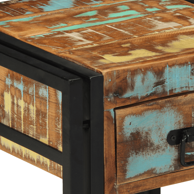 Casa si Gradina - Mobilier - Comode si corpuri - Noptiere - Noptiere, 2 buc., 40x40x50 cm, lemn masiv reciclat - Infinity.ro