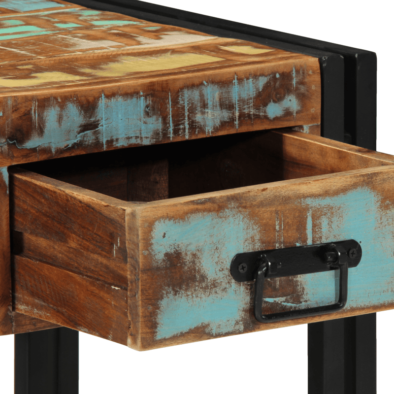 Casa si Gradina - Mobilier - Comode si corpuri - Noptiere - Noptiere, 2 buc., 40x40x50 cm, lemn masiv reciclat - Infinity.ro