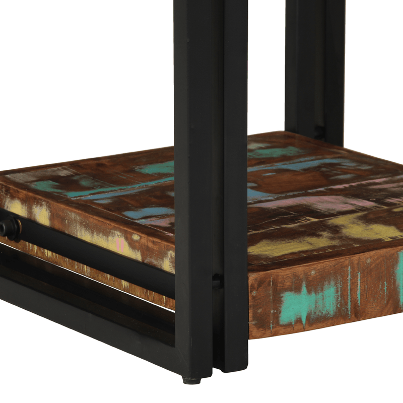 Casa si Gradina - Mobilier - Comode si corpuri - Noptiere - Noptiere, 2 buc., 40x40x50 cm, lemn masiv reciclat - Infinity.ro