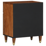 Casa si Gradina - Mobilier - Comode si corpuri - Noptiere - Noptiera Maro-honey Lemn masiv 50 x 33 x 60 cm Durabil Noptiera - Infinity.ro