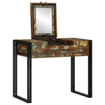 Casa si Gradina - Mobilier - Comode si corpuri - Masute de toaleta - Masa de toaleta 90x50x75 cm, Lemn solid recuperat - Infinity.ro