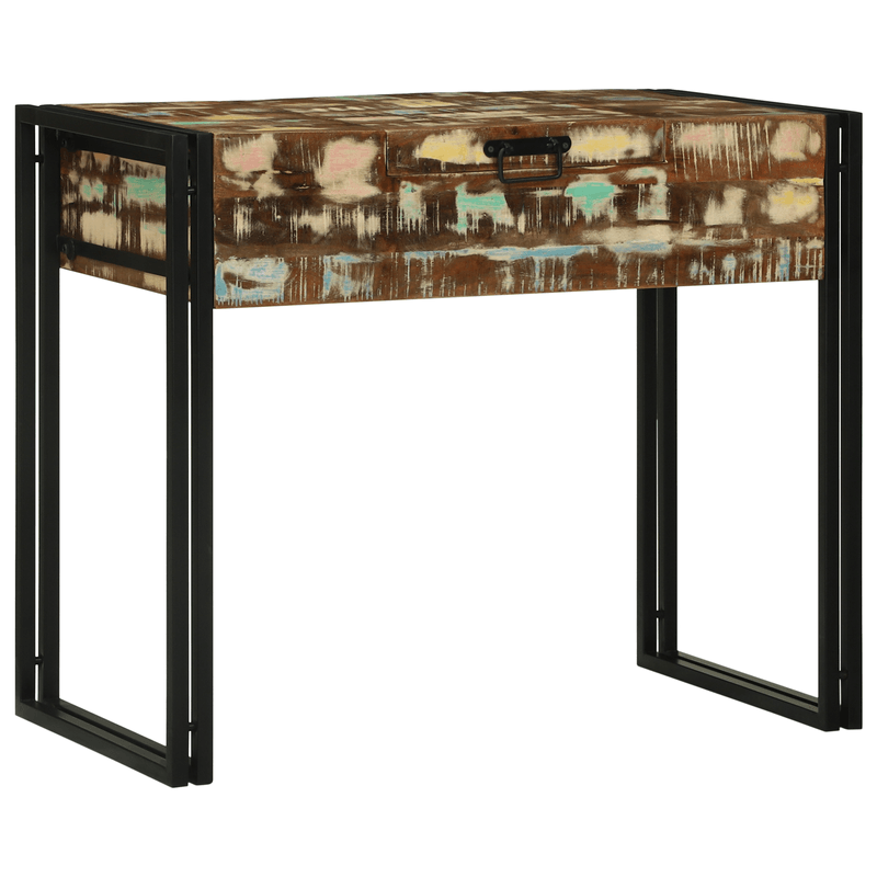 Casa si Gradina - Mobilier - Comode si corpuri - Masute de toaleta - Masa de toaleta 90x50x75 cm, Lemn solid recuperat - Infinity.ro