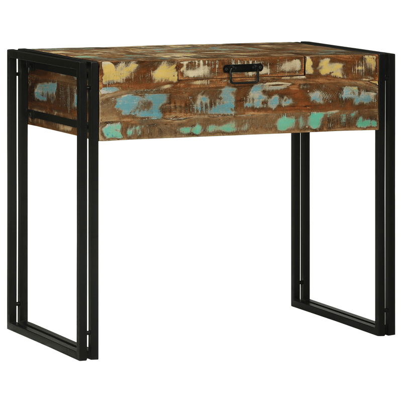 Casa si Gradina - Mobilier - Comode si corpuri - Masute de toaleta - Masa de toaleta 90x50x75 cm, Lemn solid recuperat - Infinity.ro
