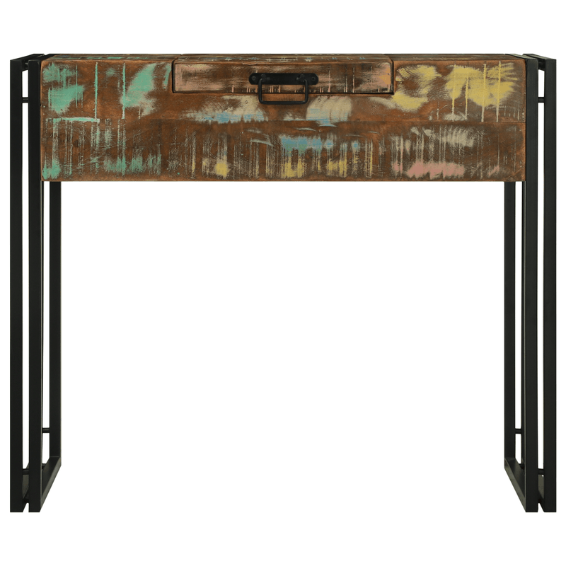Casa si Gradina - Mobilier - Comode si corpuri - Masute de toaleta - Masa de toaleta 90x50x75 cm, Lemn solid recuperat - Infinity.ro
