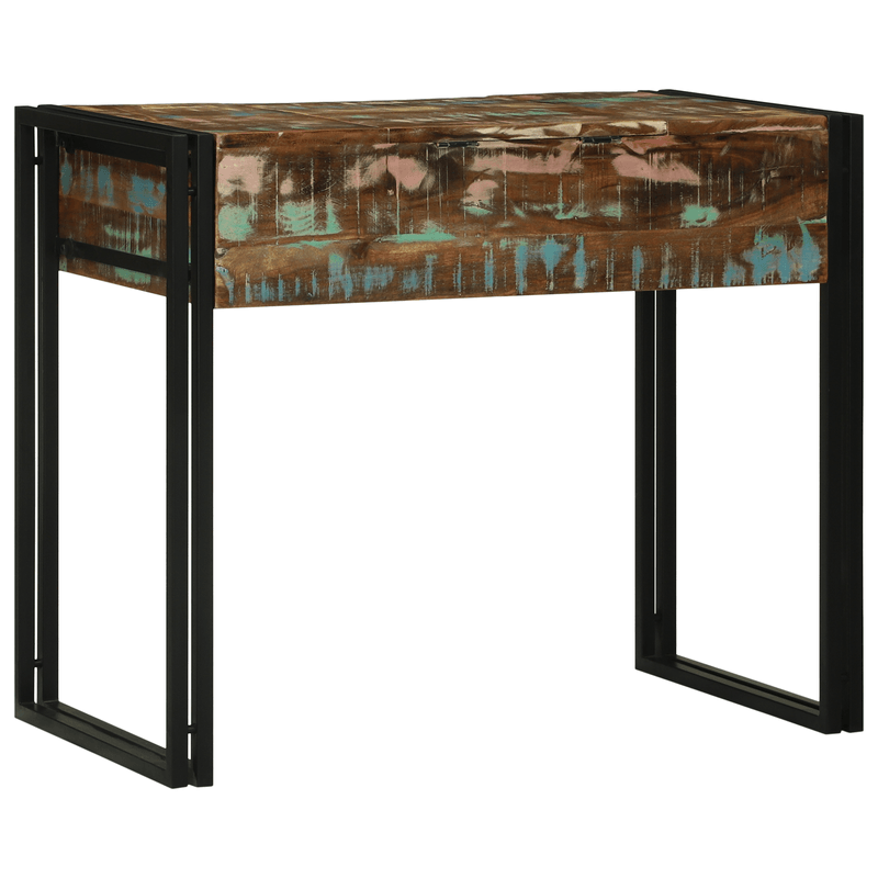 Casa si Gradina - Mobilier - Comode si corpuri - Masute de toaleta - Masa de toaleta 90x50x75 cm, Lemn solid recuperat - Infinity.ro