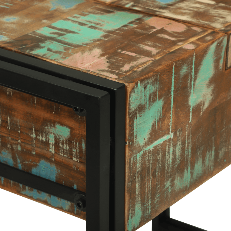 Casa si Gradina - Mobilier - Comode si corpuri - Masute de toaleta - Masa de toaleta 90x50x75 cm, Lemn solid recuperat - Infinity.ro