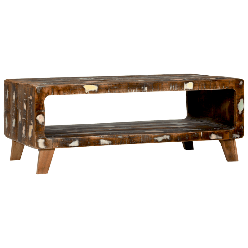Casa si Gradina - Mobilier - Mese si birouri - Masute de cafea - Masa de cafea 90x50x35 cm Lemn solid reciclat - Infinity.ro