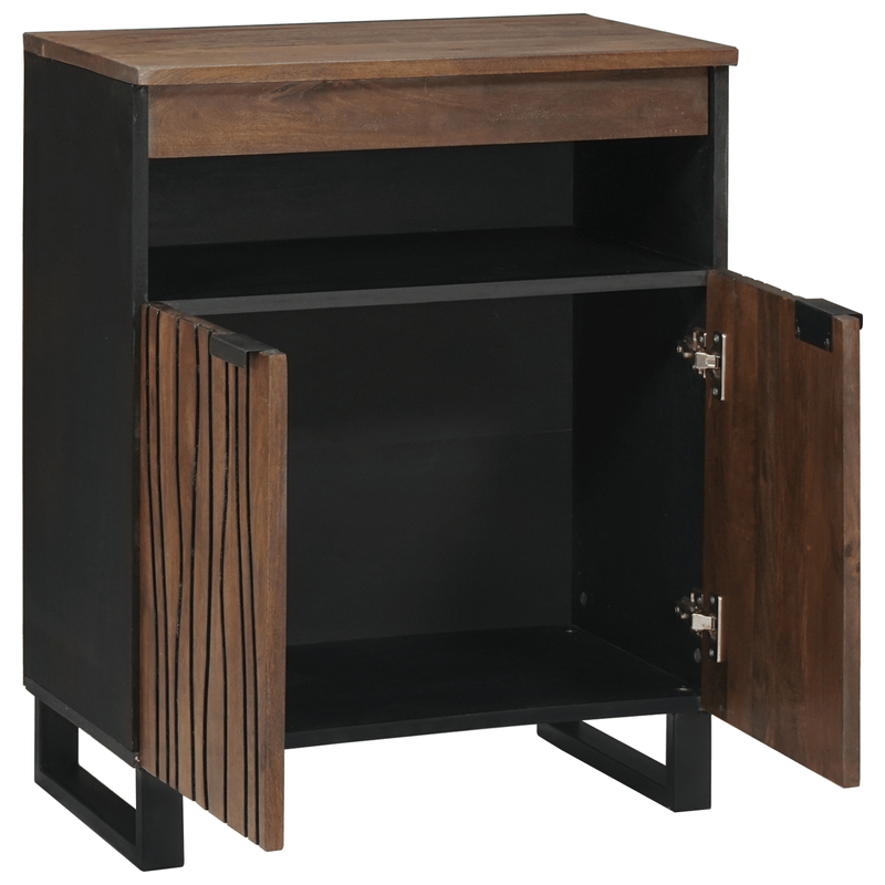 Casa si Gradina - Mobilier - Dulapuri si sifoniere - Dulapuri - Bufet 60x33.5x75 cm din lemn masiv si laminat - Infinity.ro