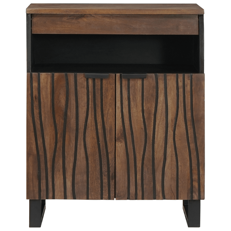 Casa si Gradina - Mobilier - Dulapuri si sifoniere - Dulapuri - Bufet 60x33.5x75 cm din lemn masiv si laminat - Infinity.ro