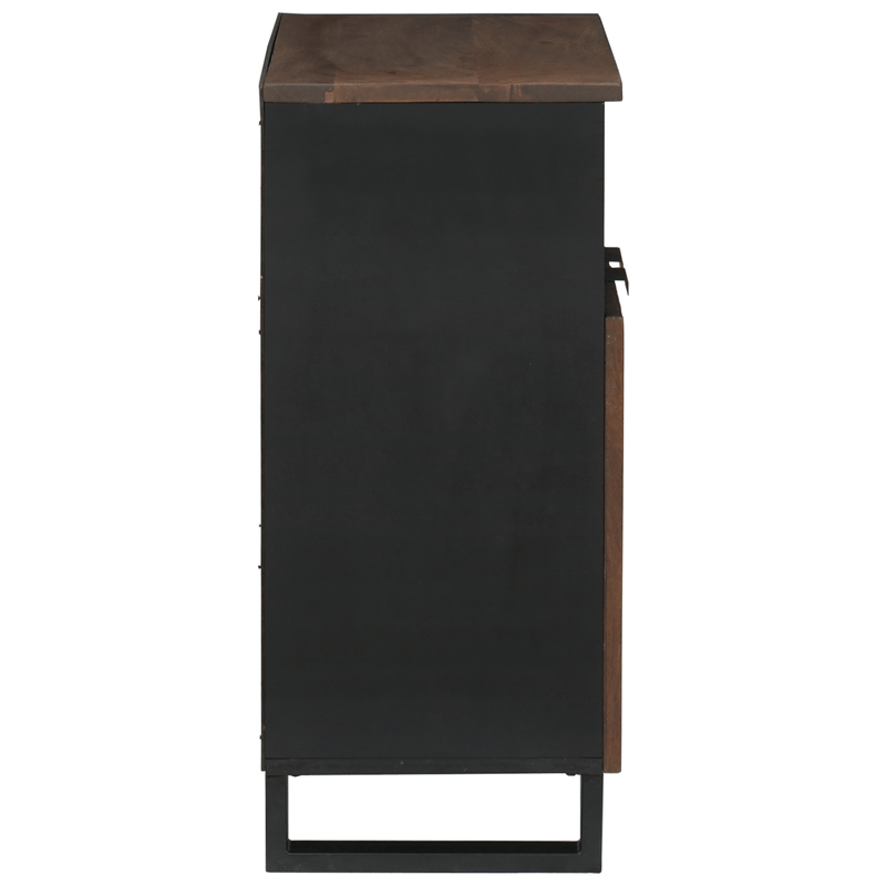Casa si Gradina - Mobilier - Dulapuri si sifoniere - Dulapuri - Bufet 60x33.5x75 cm din lemn masiv si laminat - Infinity.ro