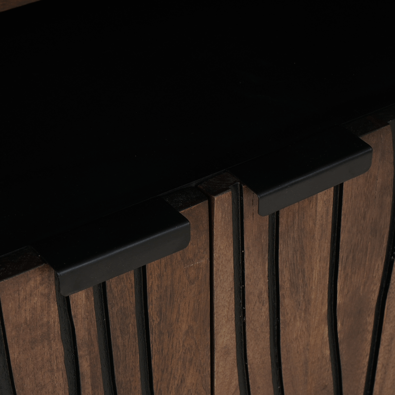 Casa si Gradina - Mobilier - Dulapuri si sifoniere - Dulapuri - Bufet 60x33.5x75 cm din lemn masiv si laminat - Infinity.ro