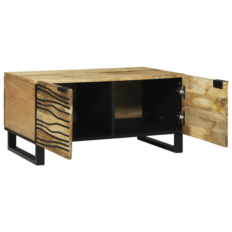 Casa si Gradina - Mobilier - Mese si birouri - Masute de cafea - Masa de cafea 80x50x40 cm Lemn Masiv Mango - Infinity.ro