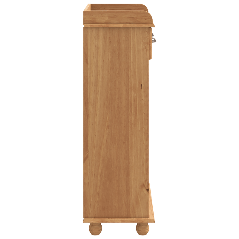 Casa si Gradina - Bucatarie si vesela - Accesorii bar - Suporturi bauturi - Cabinet pentru Vin ASKIM cu 12 Suporturi pentru Sticle Culoare Maro Lemn Masiv de Pin - Infinity.ro