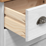 Casa si Gradina - Mobilier - Comode si corpuri - Comode - Comoda 'ASKIM'Alb 45.8x40x79 cm Lemn Solid Pin - Infinity.ro